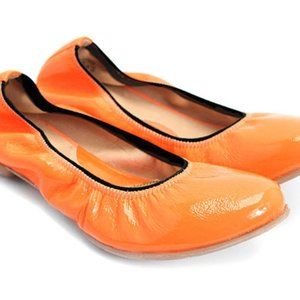 John Fluevog | Amie Neon Orange Ballet Flat 8.5